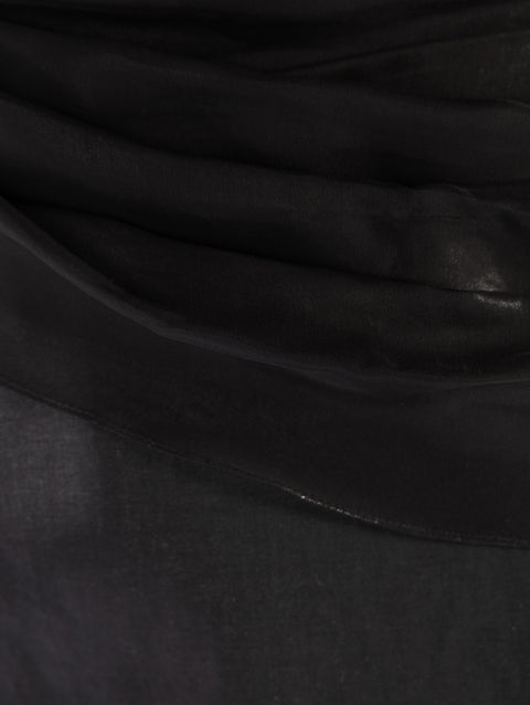 DRAPED ASSYMETRICAL SKIRT