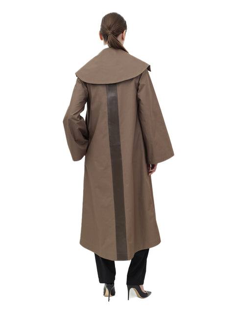 ASYMMETRIC FLAP COAT