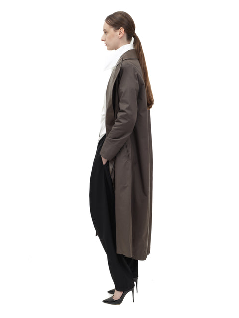 LEATHER-FLAP EARTH COAT