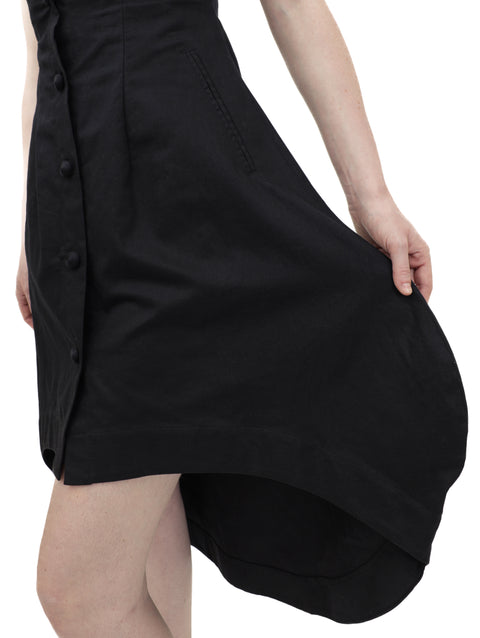 OVAL TRAIN DRESS