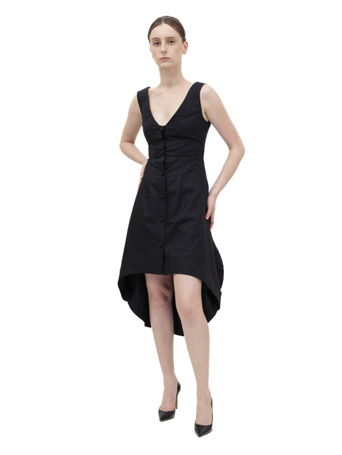 OVAL TRAIN DRESS