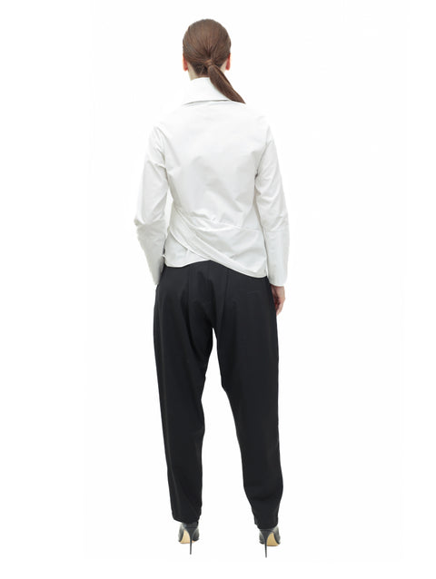 DRAPED SHIRT