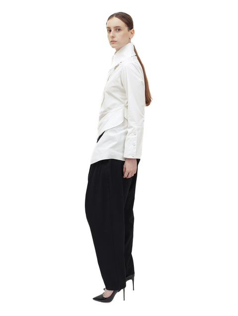 DRAPED SHIRT