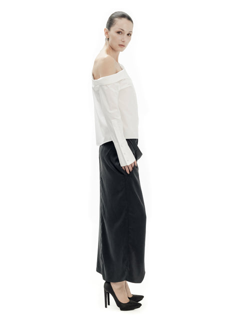 LOW SHOULDER SHIRT