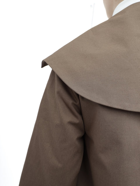ASYMMETRIC FLAP COAT