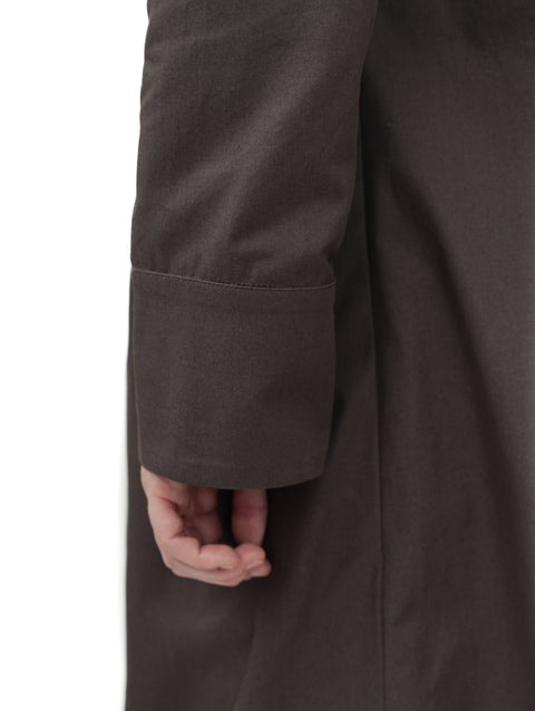 LEATHER-FLAP EARTH COAT