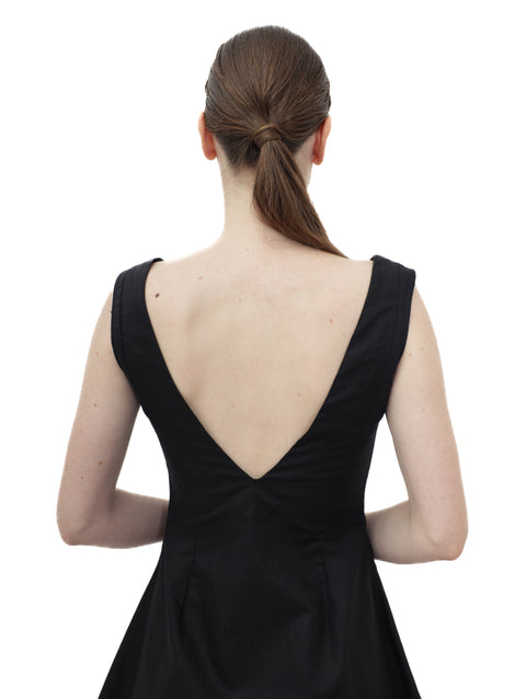 OVAL TRAIN DRESS