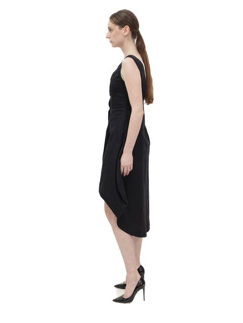 OVAL TRAIN DRESS