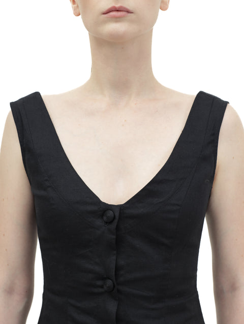 OVAL TRAIN DRESS