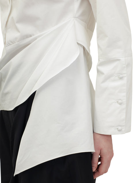 DRAPED SHIRT
