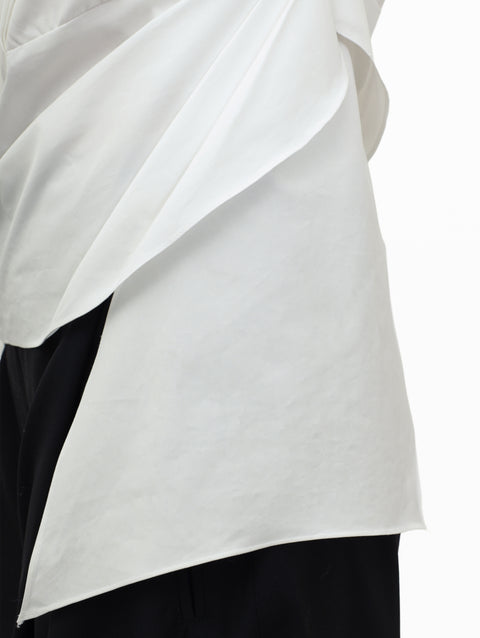 DRAPED SHIRT